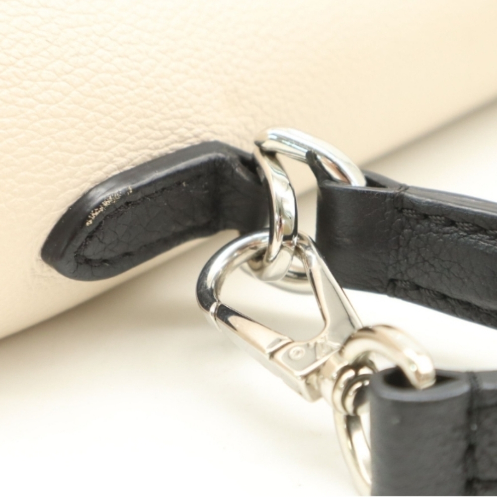 Authentic Louis Vuitton Leather Lockme Ever Bb Quartz Kabuki - Picture 9 of 9